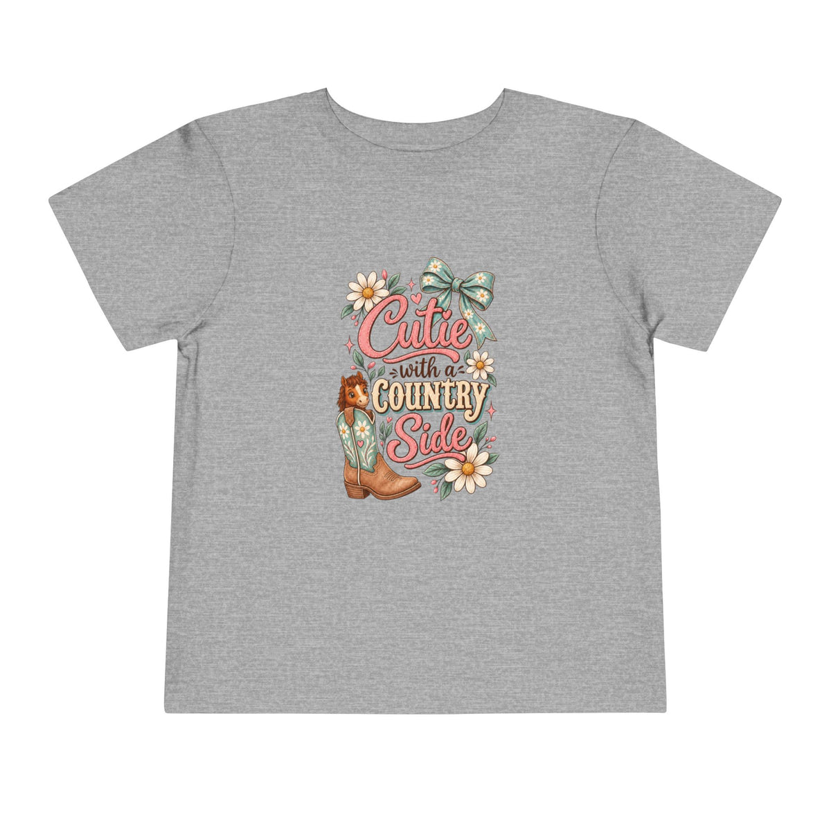 Cutie with a Country Side Toddler Tee