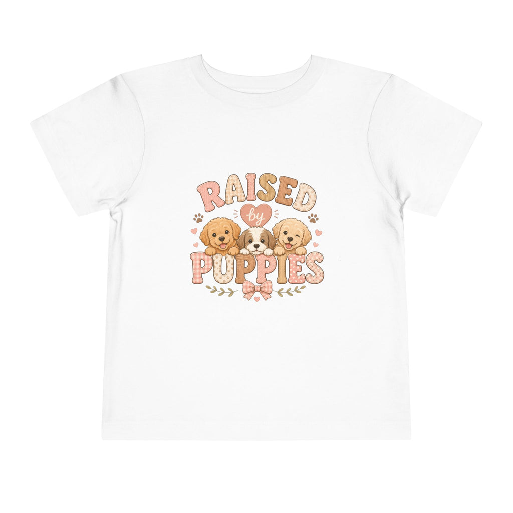 Raised by Puppies Toddler Tee