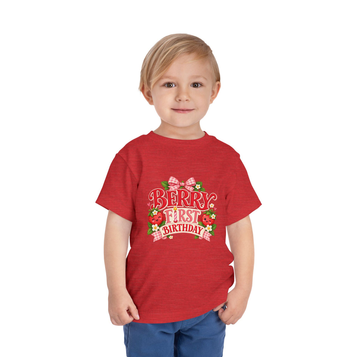 Berry First Birthday Toddler Tee