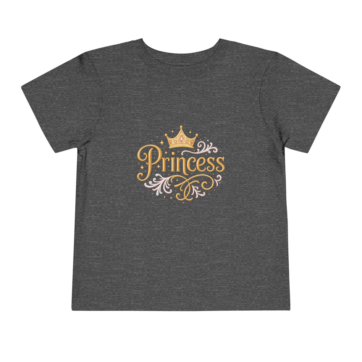 Princess Shirt for Girls, Pink Toddler Graphic Tee, Crown Birthday Outfit, Little Princess Gift, Cute Girls T-Shirt