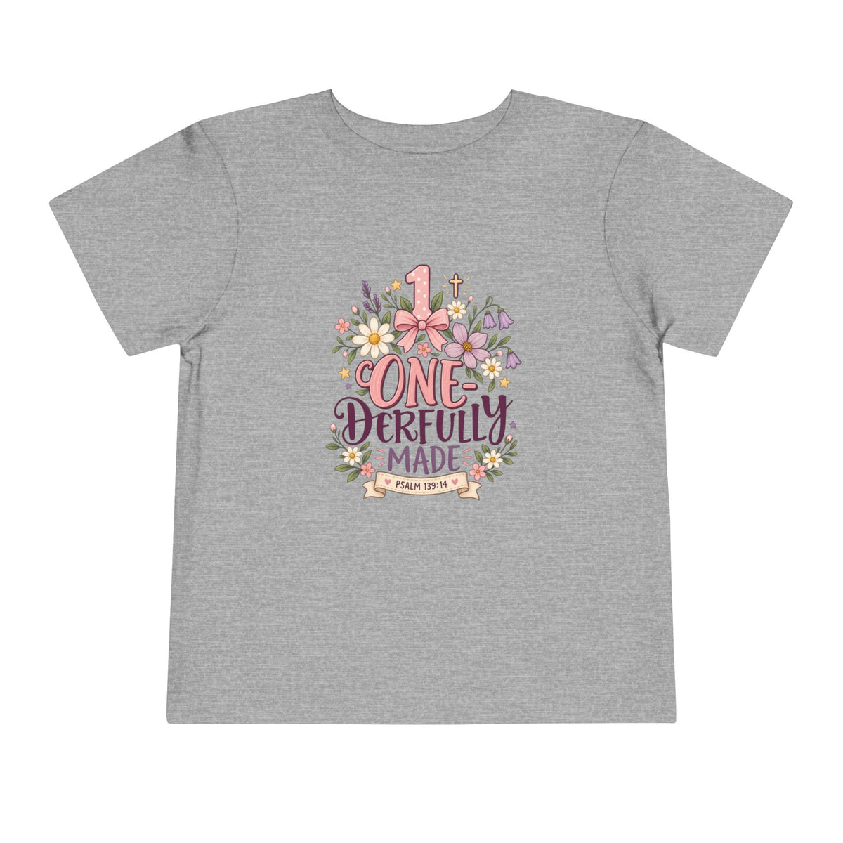 One-derfully Made 1st Birthday Toddler Tee