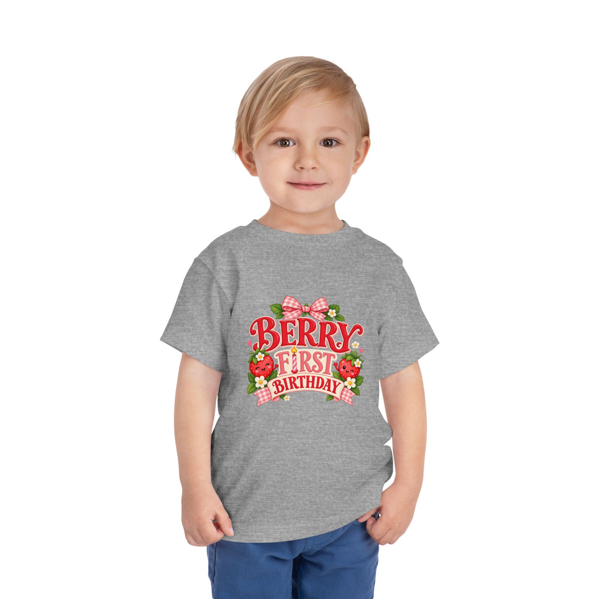 Berry First Birthday Toddler Tee