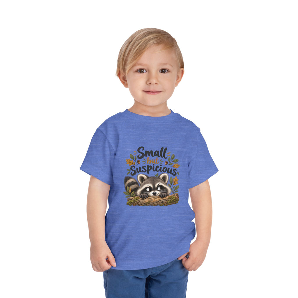 Small but Suspicious Raccoon Toddler Tee