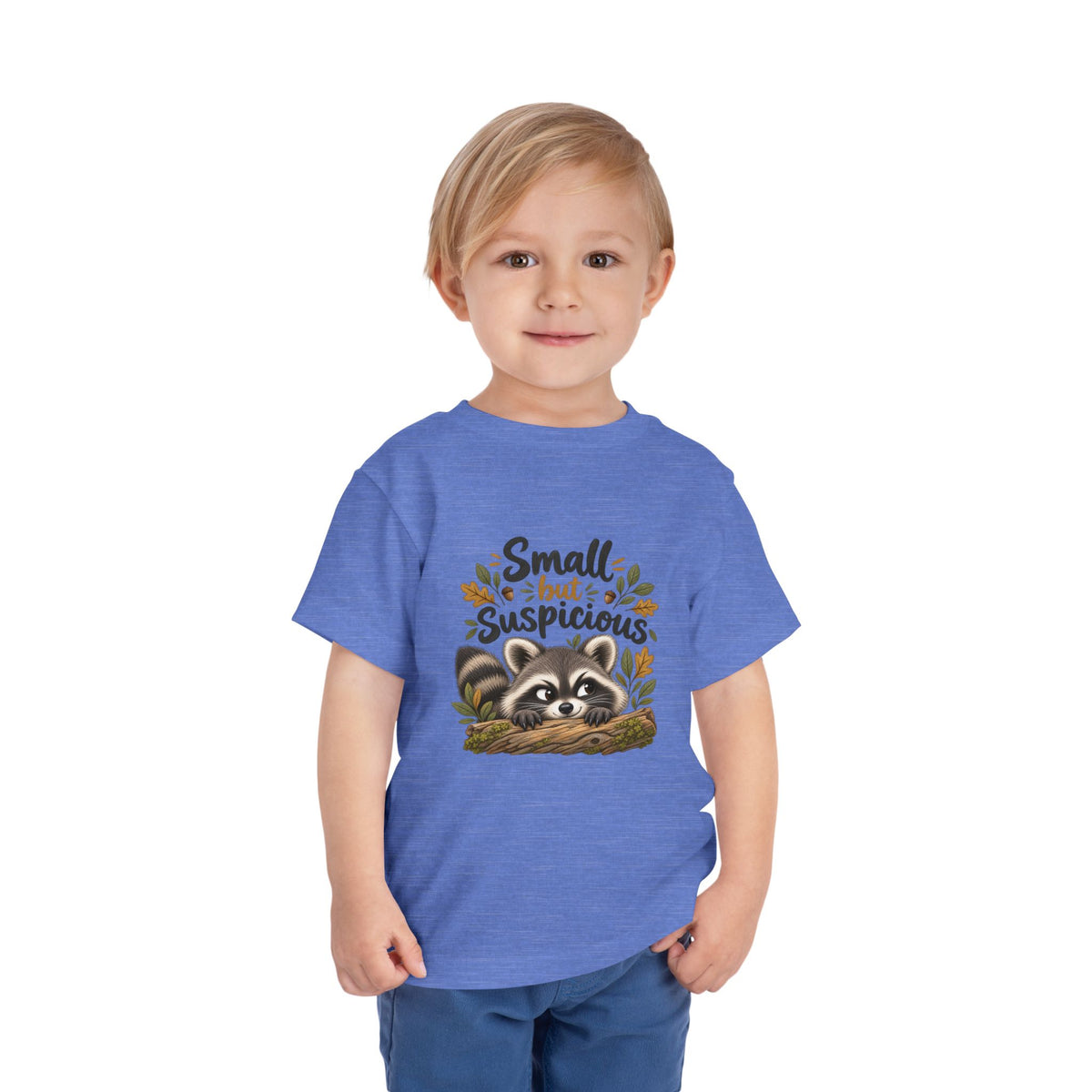 Small but Suspicious Raccoon Toddler Tee