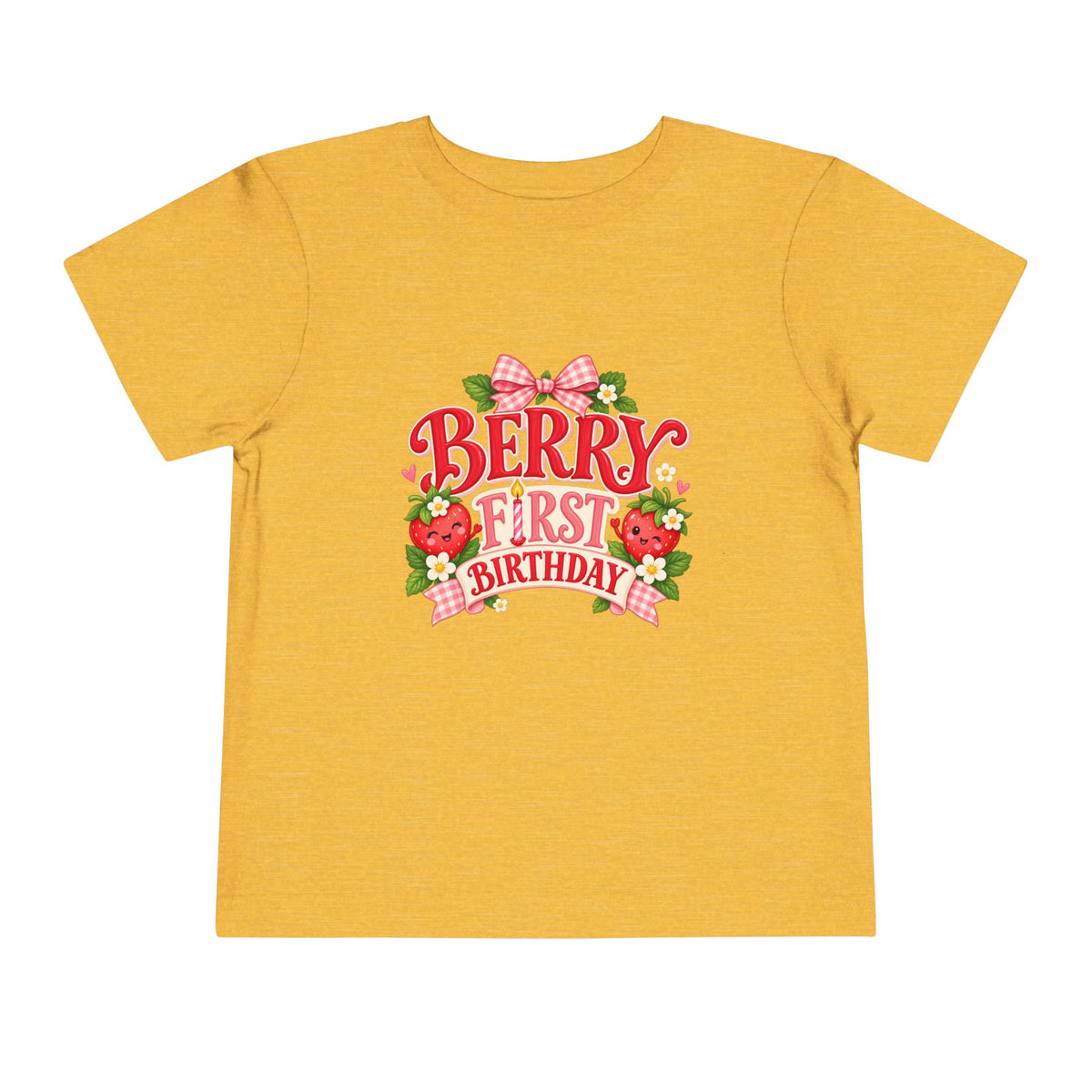Berry First Birthday Toddler Tee