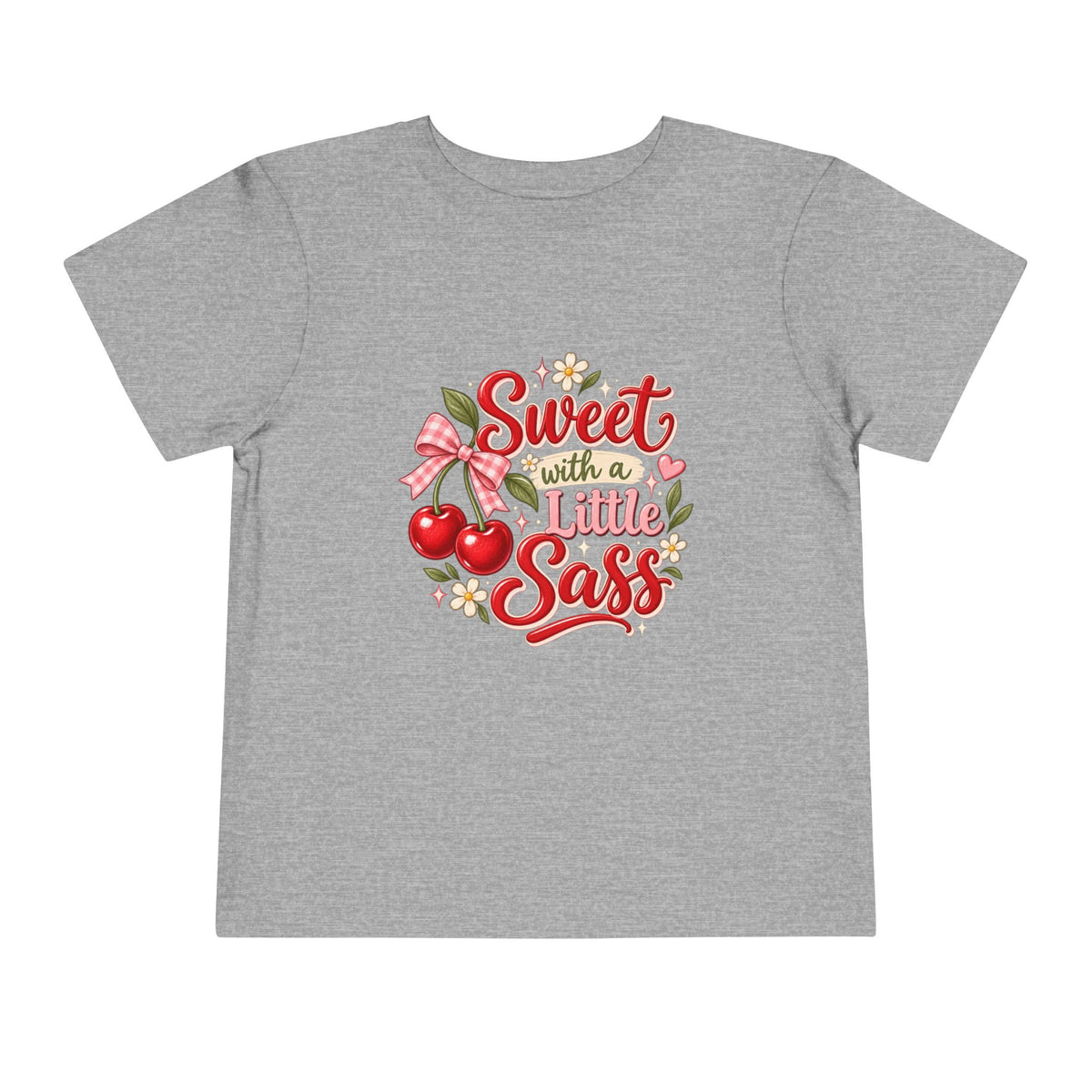 Sweet with a Little Sass Toddler Tee
