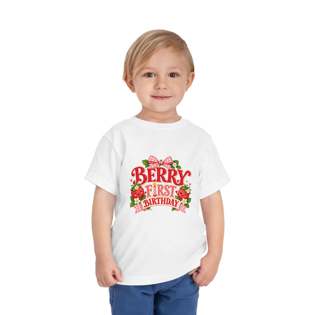 Berry First Birthday Toddler Tee