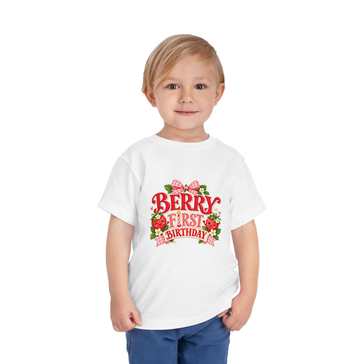 Berry First Birthday Toddler Tee
