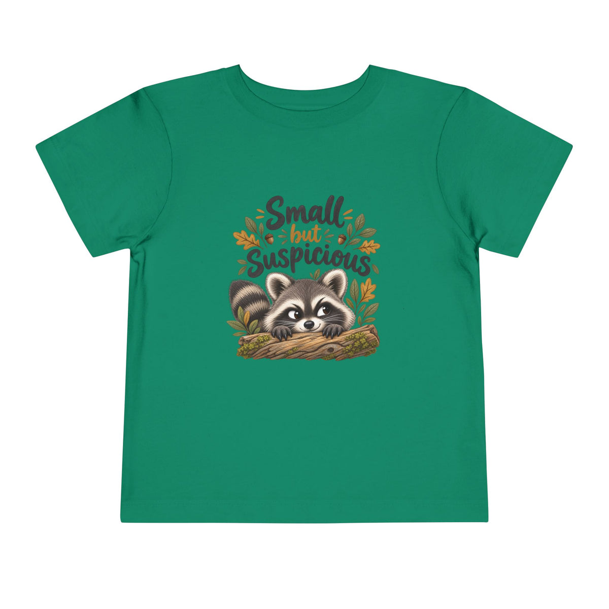 Small but Suspicious Raccoon Toddler Tee