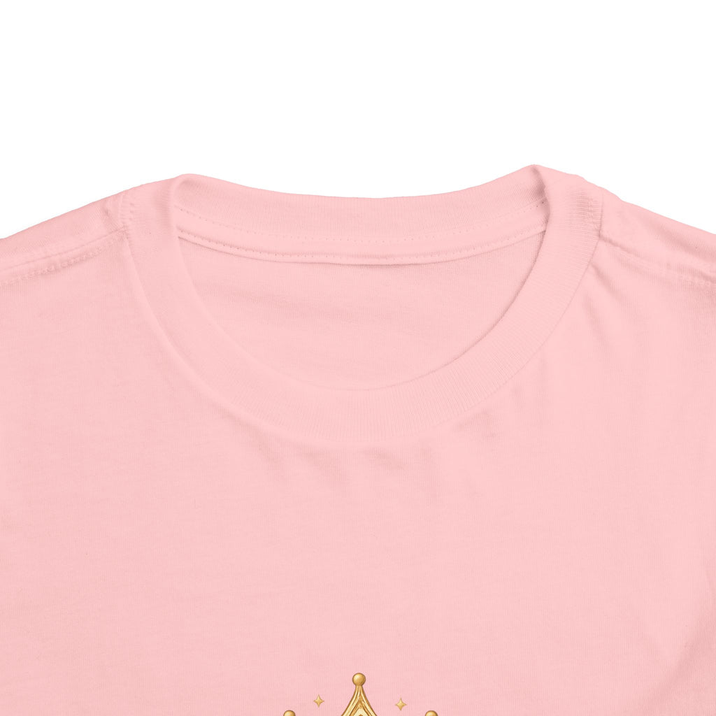 Princess Shirt for Girls, Pink Toddler Graphic Tee, Crown Birthday Outfit, Little Princess Gift, Cute Girls T-Shirt