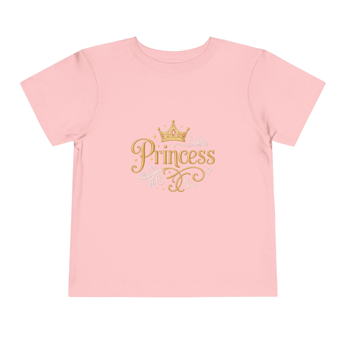 Princess Shirt for Girls, Pink Toddler Graphic Tee, Crown Birthday Outfit, Little Princess Gift, Cute Girls T-Shirt