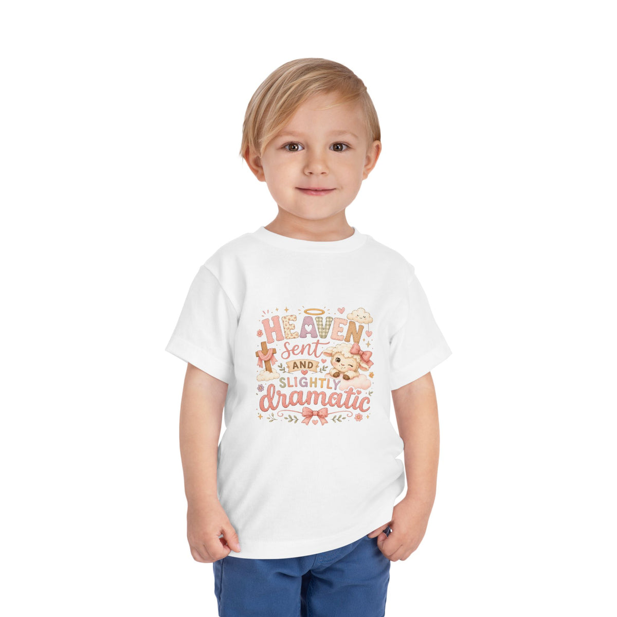 Heaven Sent and Slightly Dramatic Toddler Tee