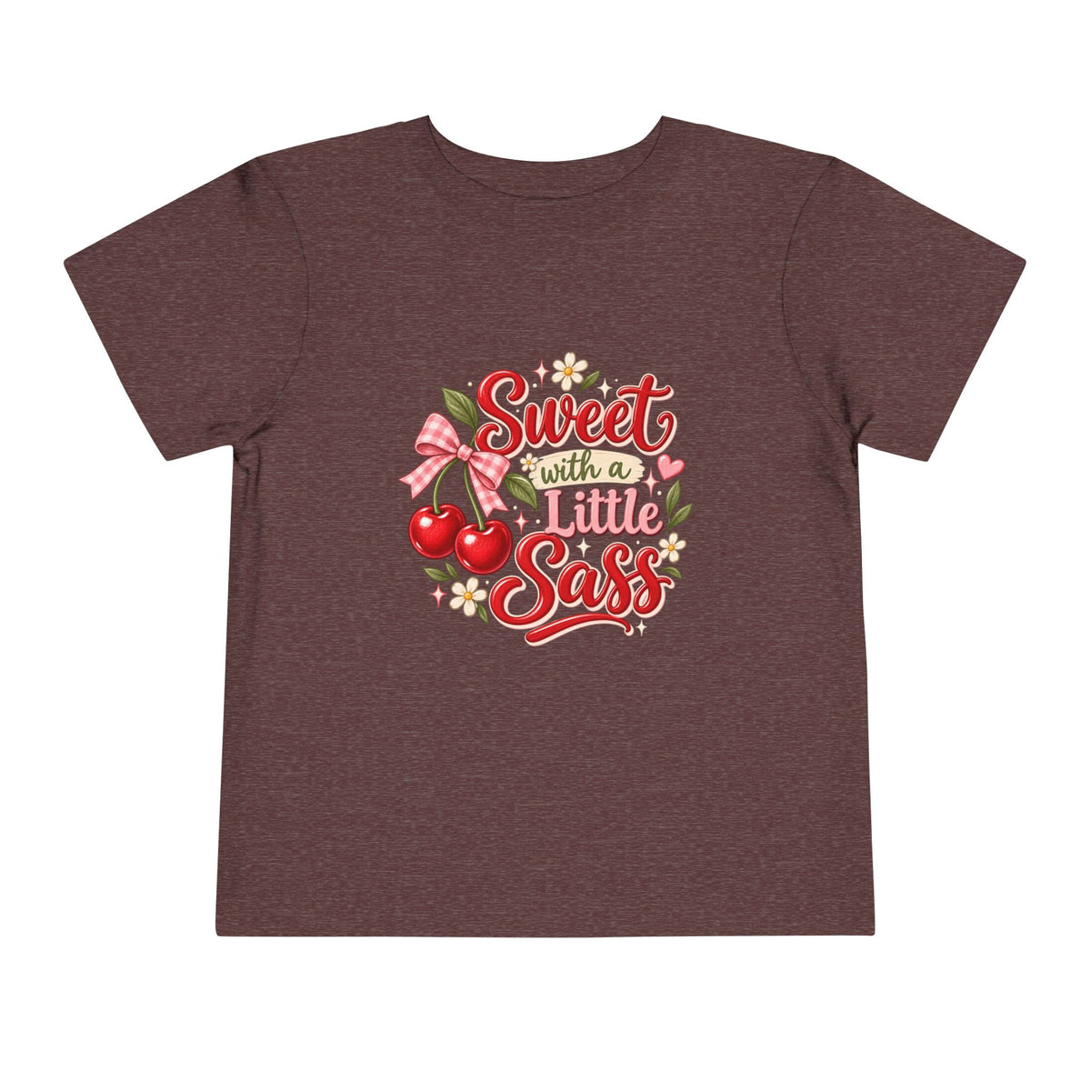 Sweet with a Little Sass Toddler Tee