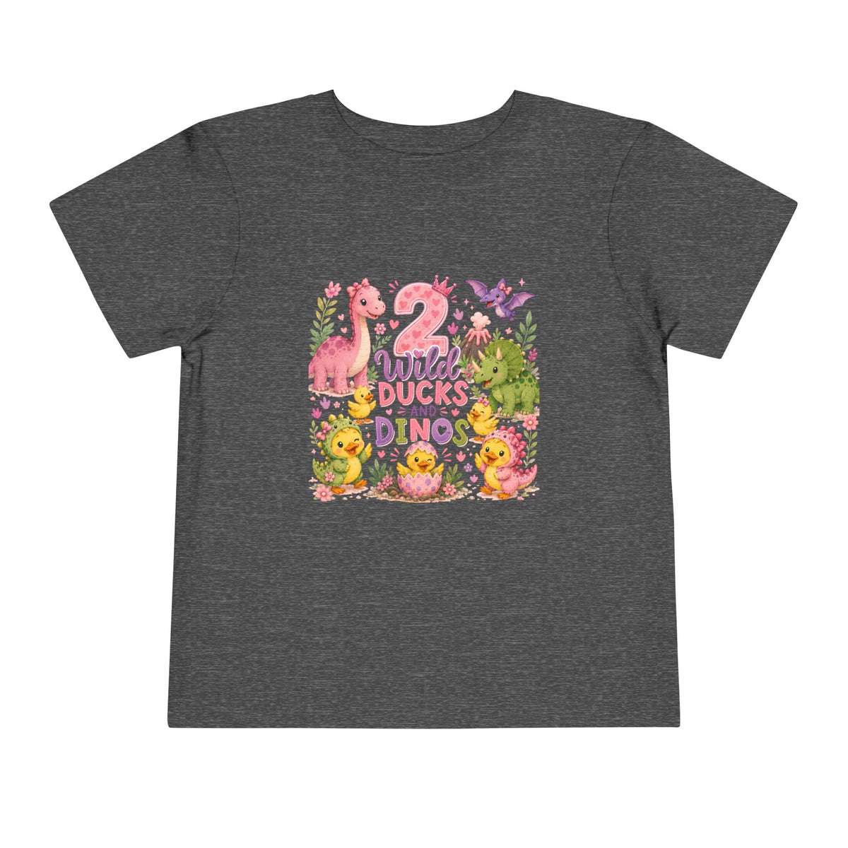 2 Wild Ducks and Dinos Toddler Tee