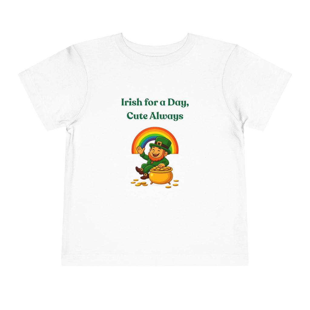 Irish for a Day Cute Always Leprechaun Tee | Toddler T-Shirt