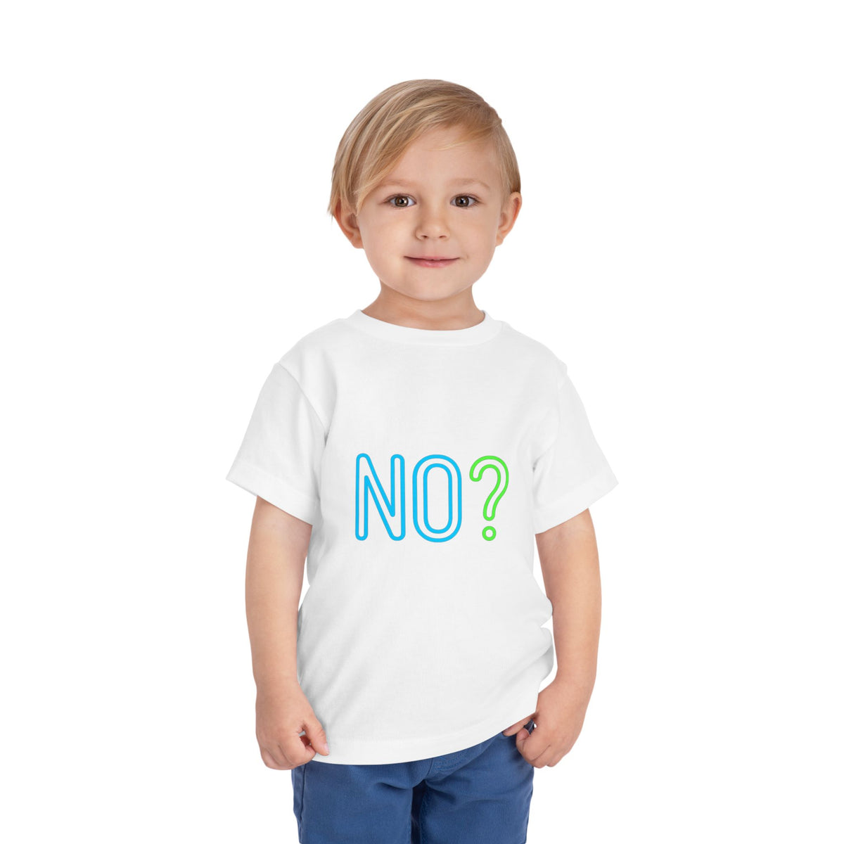 No? Never Met Him? Funny Toddler Shirt, Humorous Kids Tee, Graphic Toddler Shirt, Silly Kids Clothing, Funny Gift for Kids
