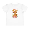 Hay There Cutie Kids Shirt, Cute Highland Cow Toddler Tee