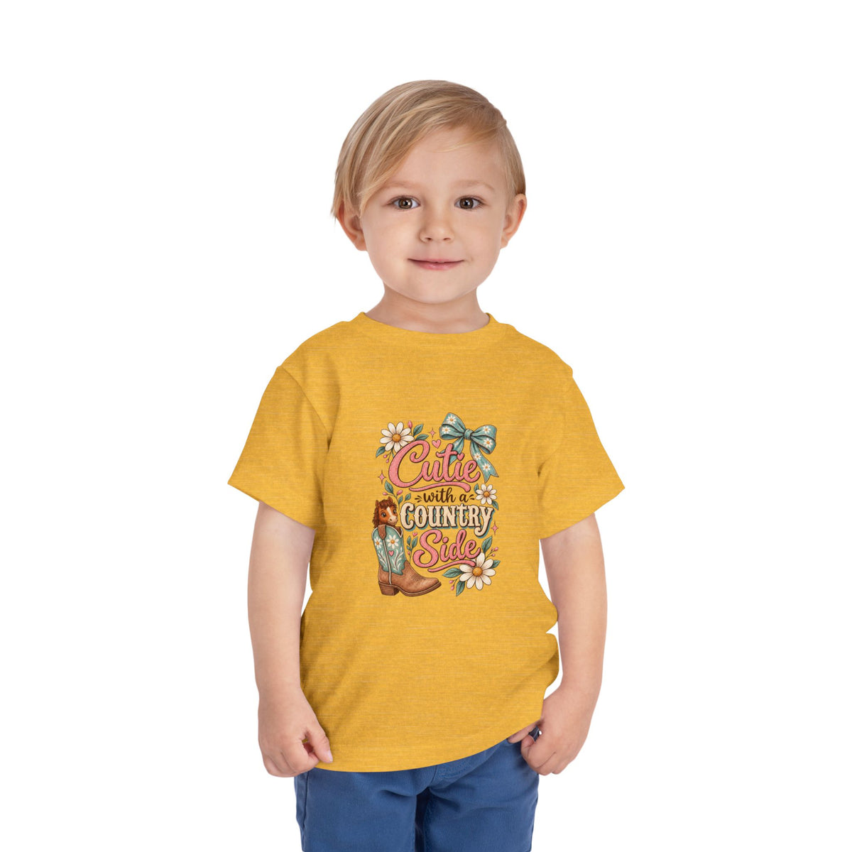 Cutie with a Country Side Toddler Tee