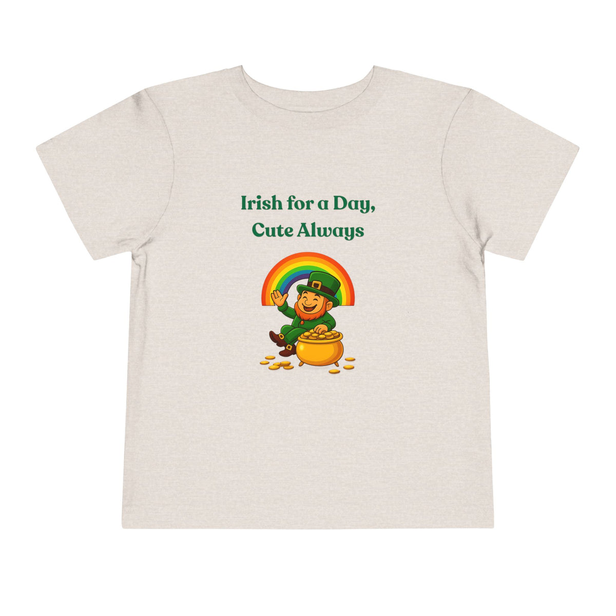 Irish for a Day Cute Always Leprechaun Tee | Toddler T-Shirt