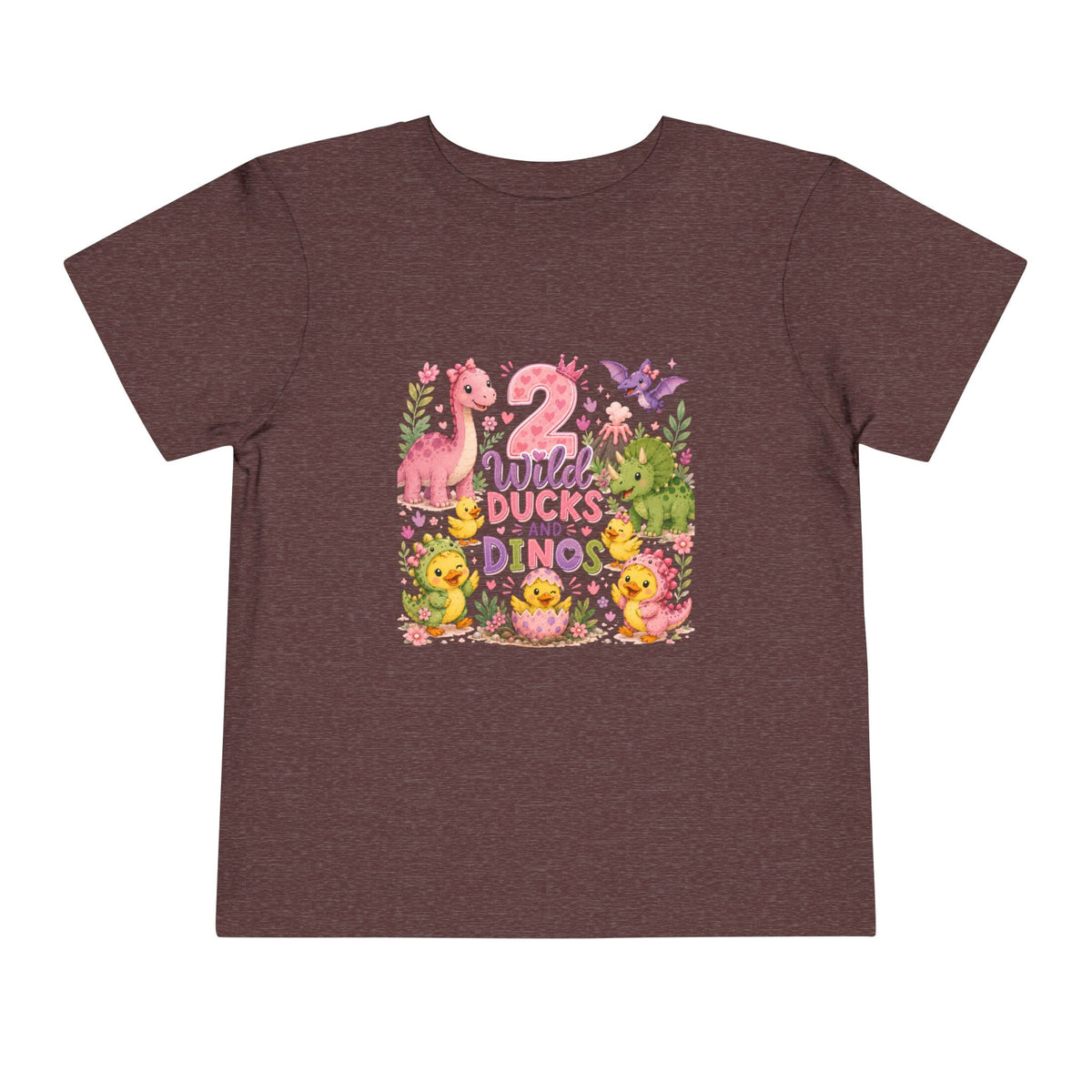 2 Wild Ducks and Dinos Toddler Tee