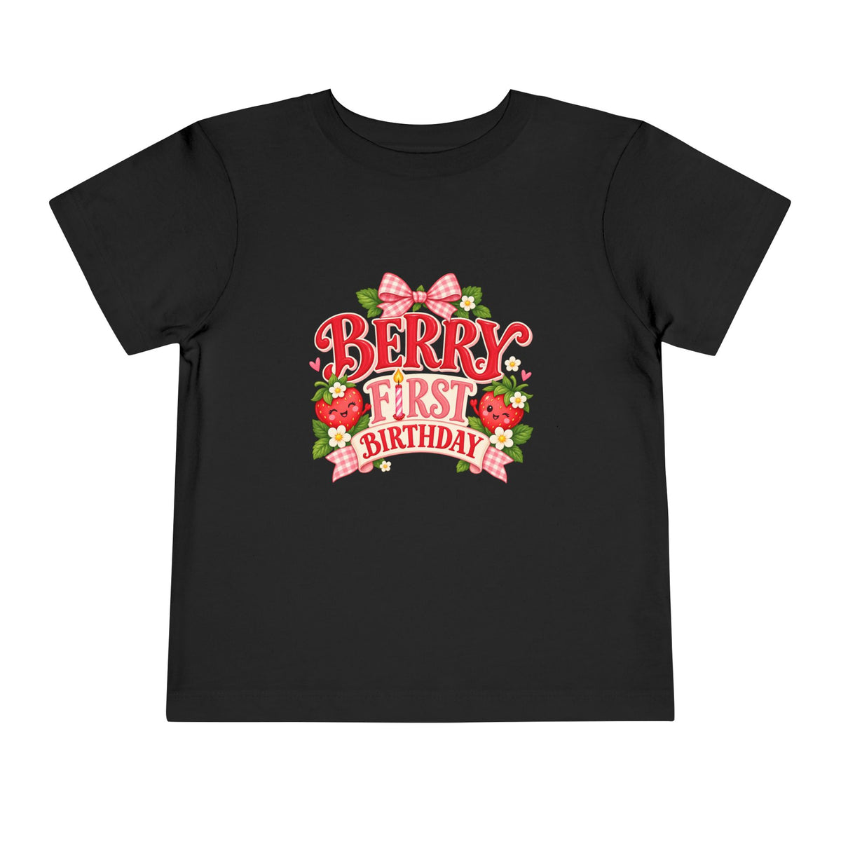 Berry First Birthday Toddler Tee