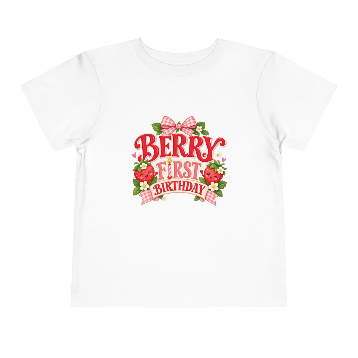Berry First Birthday Toddler Tee