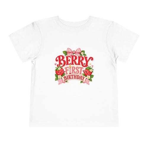 Berry First Birthday Toddler Tee
