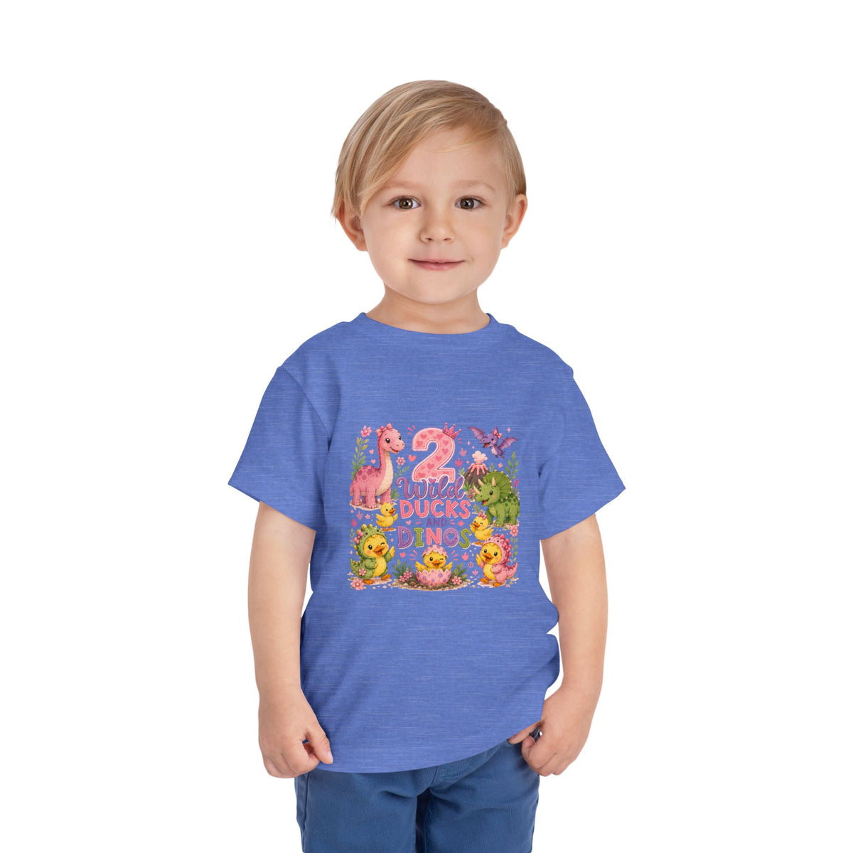 2 Wild Ducks and Dinos Toddler Tee
