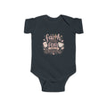 Faith Over Fear Baby Bodysuit, Christian Baby Clothes, Floral Scripture Inspired Infant Outfit, Baby Shower Gift, Christian Newborn Gift