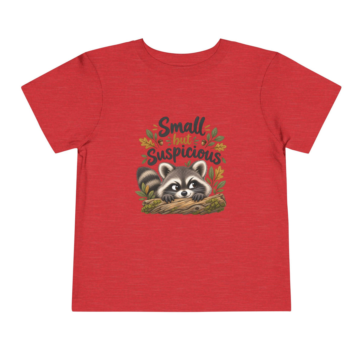 Small but Suspicious Raccoon Toddler Tee