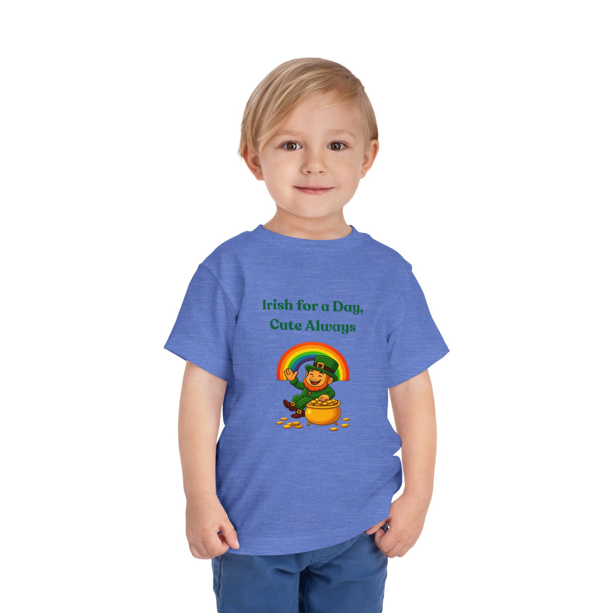 Irish for a Day Cute Always Leprechaun Tee | Toddler T-Shirt