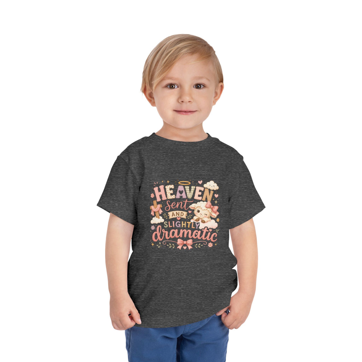Heaven Sent and Slightly Dramatic Toddler Tee